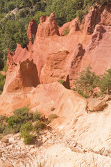 Fototapeta premium Colorado provencal in Provence