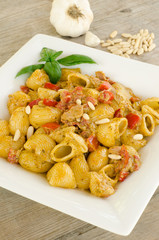 Pasta - Lumache con salsa alla carlofortina