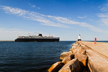 Badger Ferry   © Kenneth Keifer