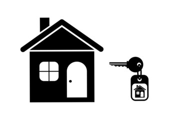 House icon on white background