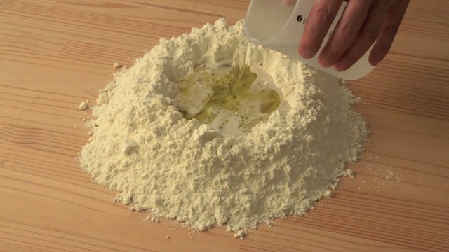 Homemade pizza in two minutes (part one)