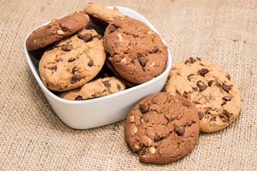 Mixed Cookies in a bowl
