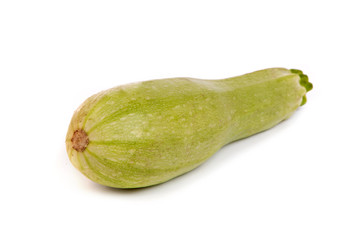 Courgette/zucchini. Isolated on white.