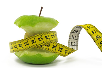 messband mit apfel
