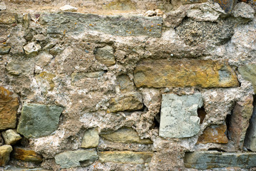 Background of stone wall texture