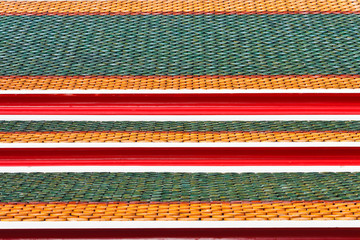 Thai temple roof
