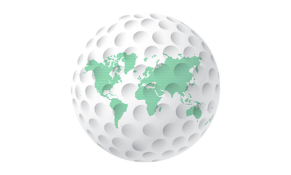 World golf ball