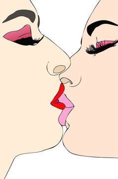 Bacio passionale