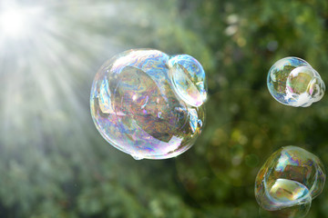 Seifenblasen, soap-bubbles