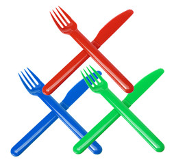 Plastic Forks and Knives