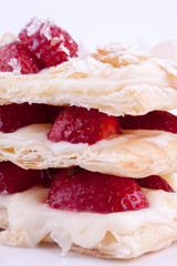 strawberry mille feuille