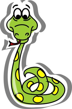 мультфильм змея