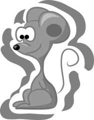 Obraz premium мультфильм мышь