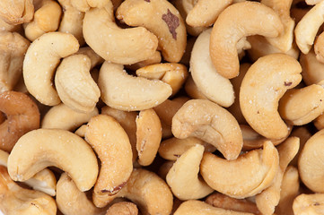 Salted cashew nuts