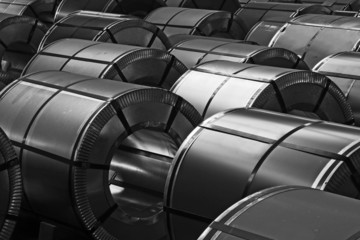 Rolls of steel sheet