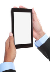 tablet for businessman