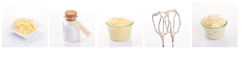 Vanille Buttercreme herstellen