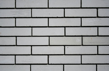 White brick wall