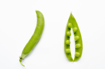 Fresh pea pods