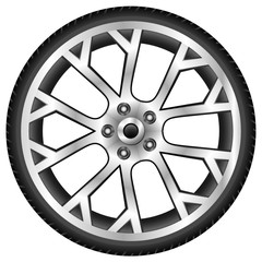Obraz premium Alufelge Juli 2012