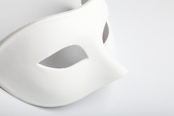 white mask