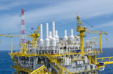 Offshore platform in Thailand