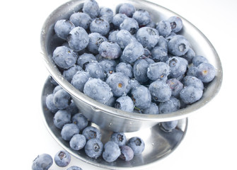 Blueberries Spilling Over