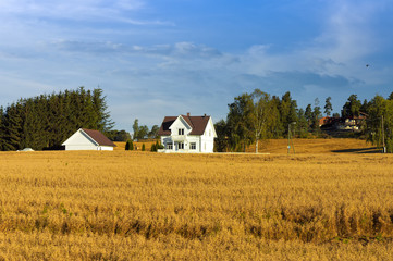 House farmer in Norway.