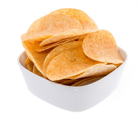 Heap of Chips in a bowl