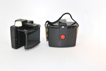 Naklejka premium vintage camera
