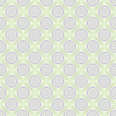 Seamless Lilac Rings on Pale Green