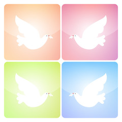 Peaceful Dove Icons