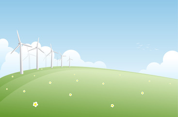 Wind Turbine Farm
