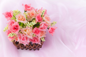 Basket roses