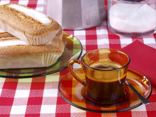 Vintage homemade breakfast