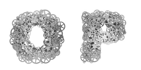 Gear font set