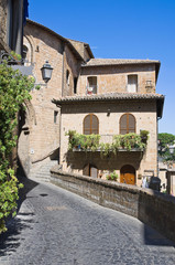 Alleyway. Orvieto. Umbria. Italy.
