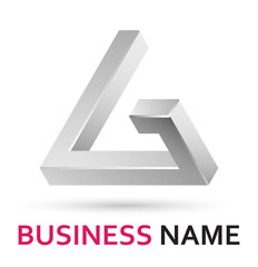 Alphabet logo design - abstract letter G