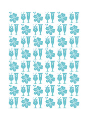 ハイビスカスとドリンク