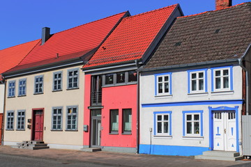 Neubrandenburg, Altstadthäuser