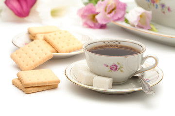 Coffee and biscuits