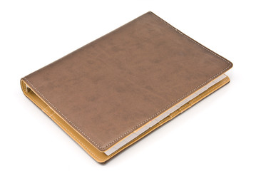 Brown notebook