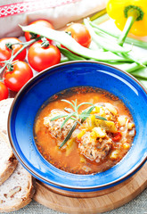 Albondigas Soup
