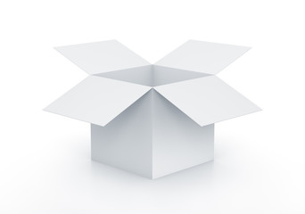 White cube box.