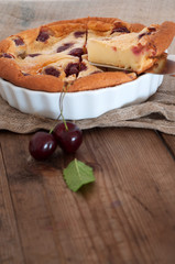 Französischer Kirschkuchen