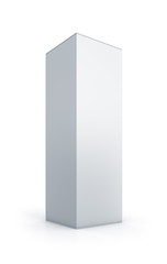 White tall box.