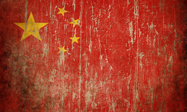 Fototapeta Flag of China