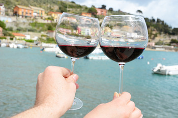 Wine and grapes