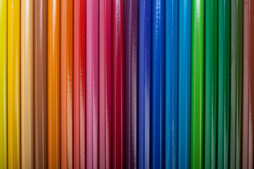 Obraz premium Colored Pencils Background