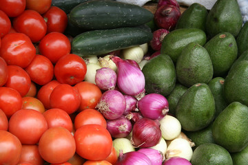Vegetables at the Otavalo Market